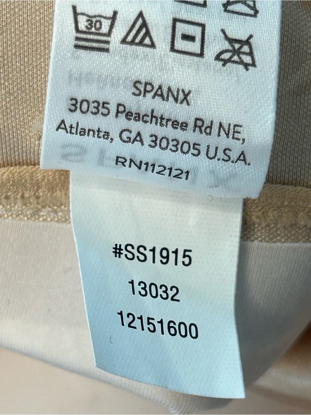 Spanx Oncore High Waisted Mid-thigh short size Medium in soft nude SS1915 NWT - Picture 7 of 11